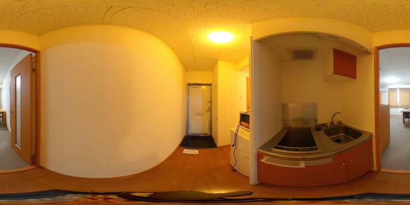 パノラマ画像キッチン