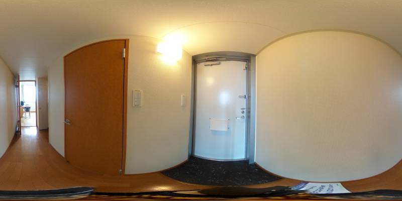 パノラマ画像玄関