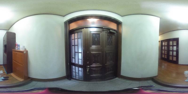 パノラマ画像玄関