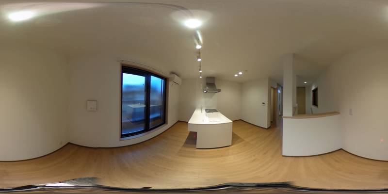 パノラマ画像リビング