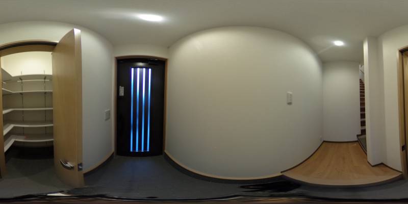 パノラマ画像玄関