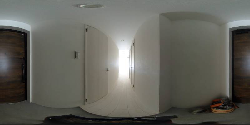 パノラマ画像玄関