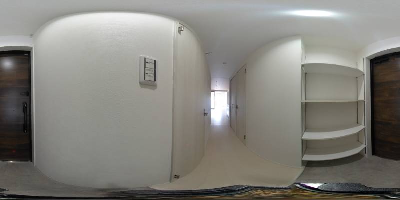 パノラマ画像玄関