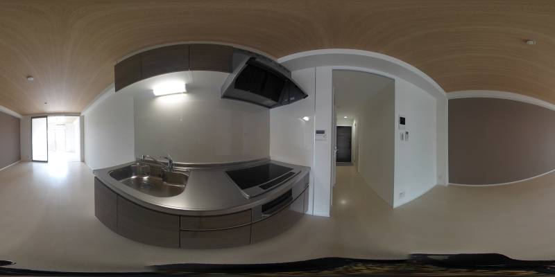 パノラマ画像キッチン