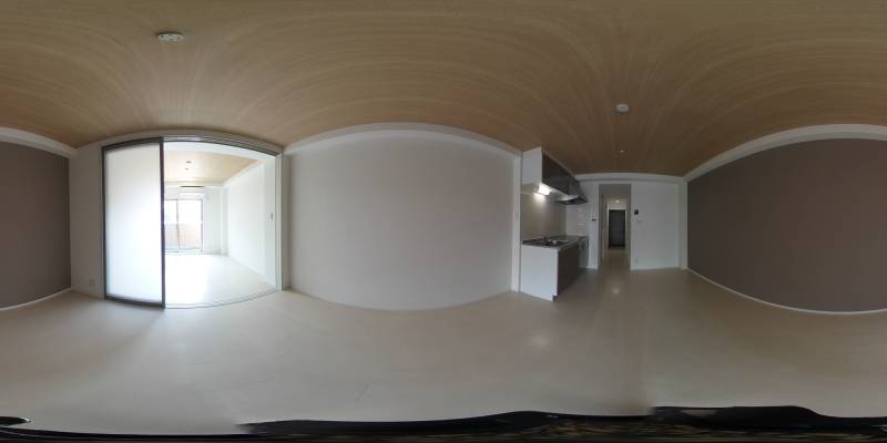 パノラマ画像洋室