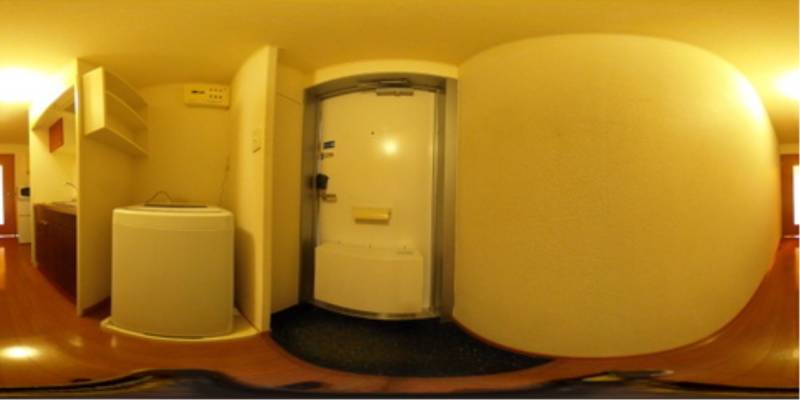 パノラマ画像玄関