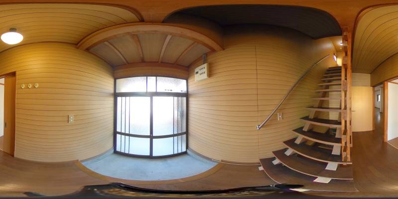 パノラマ画像玄関