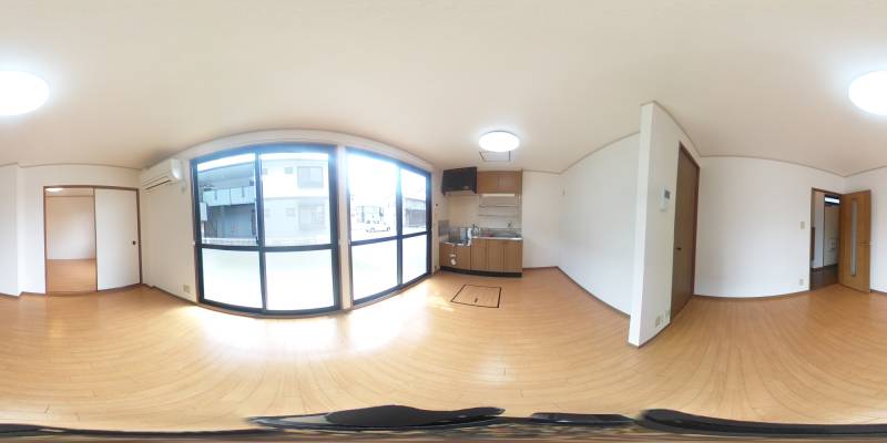 パノラマ画像リビング