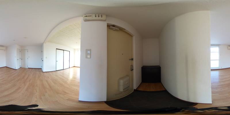 パノラマ画像玄関