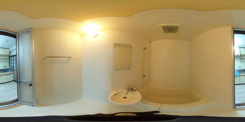 パノラマ画像洗面所