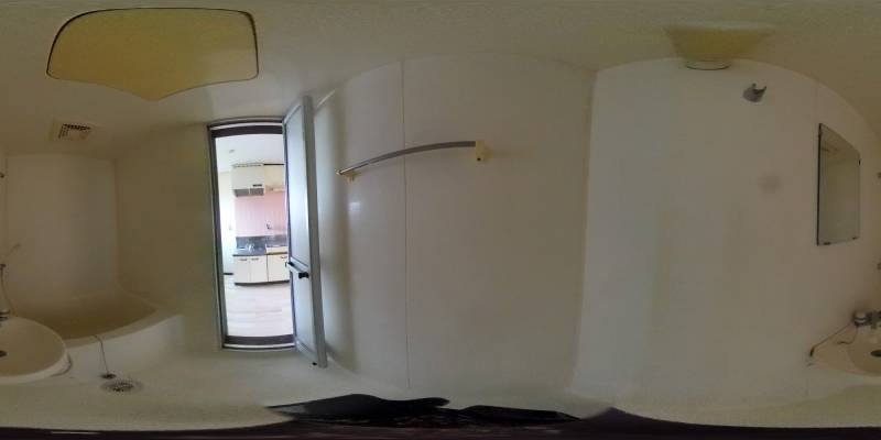 パノラマ画像バスルーム