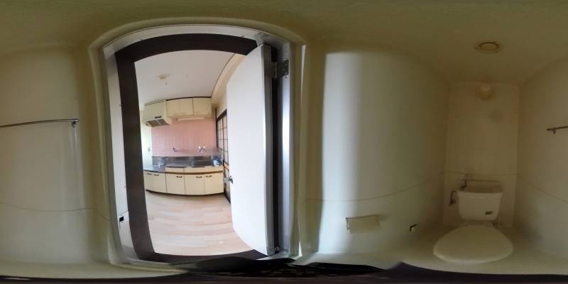 パノラマ画像トイレ