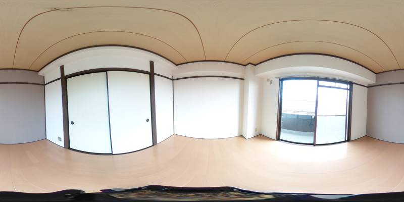 パノラマ画像洋室