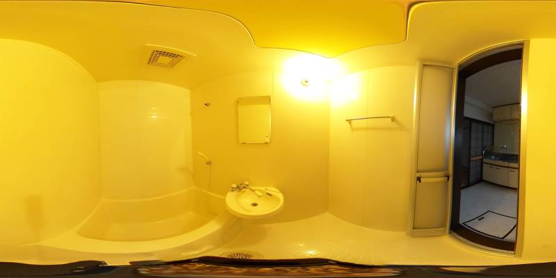 パノラマ画像洗面所