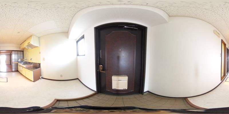 パノラマ画像玄関