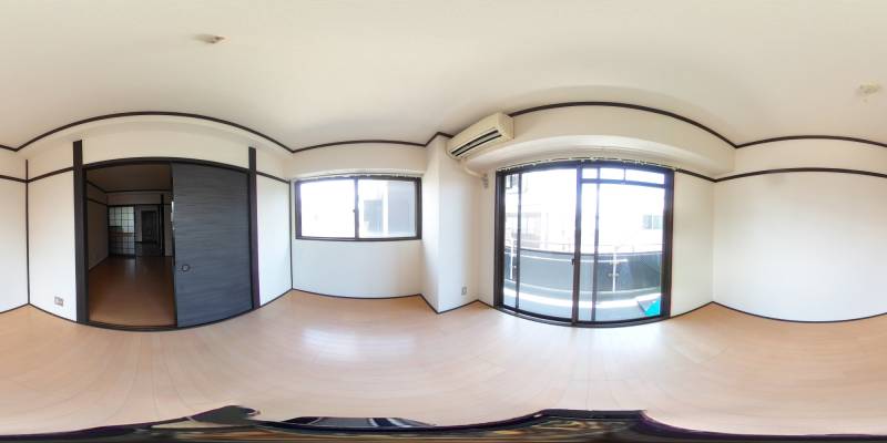 パノラマ画像洋室