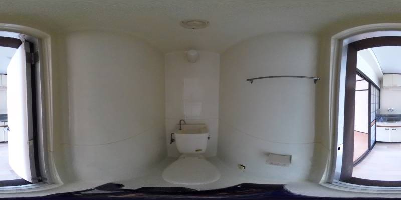 パノラマ画像トイレ