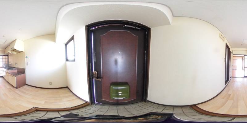 パノラマ画像玄関