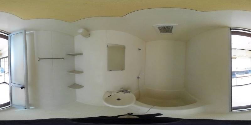 パノラマ画像洗面所