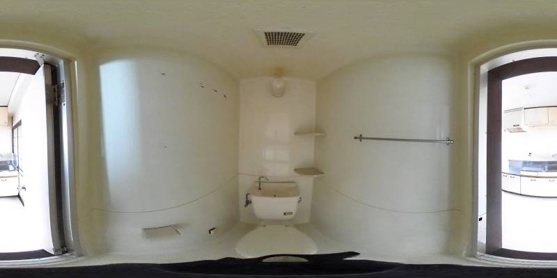 パノラマ画像トイレ