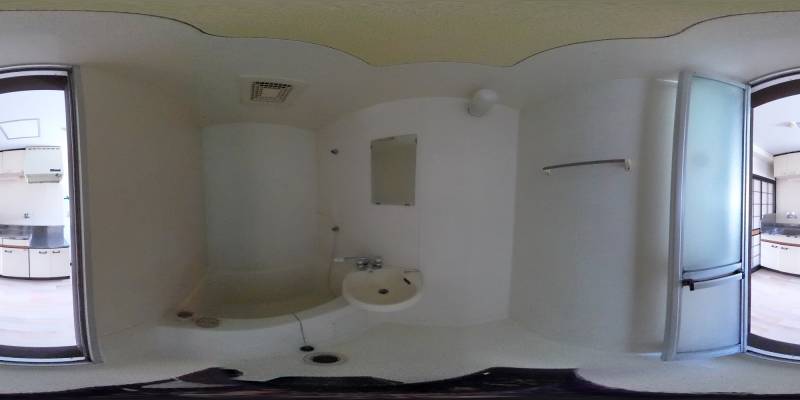 パノラマ画像洗面所