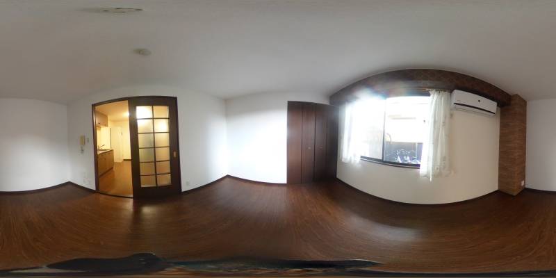 パノラマ画像洋室