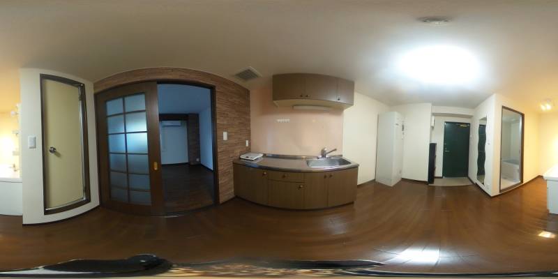 パノラマ画像キッチン