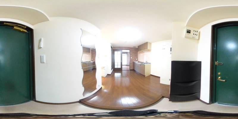 パノラマ画像玄関