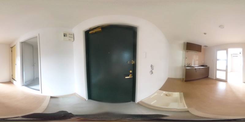 パノラマ画像玄関