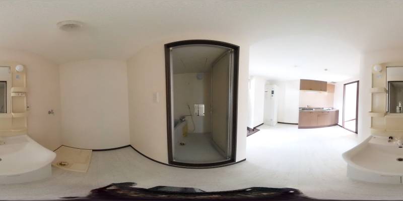 パノラマ画像洗面所