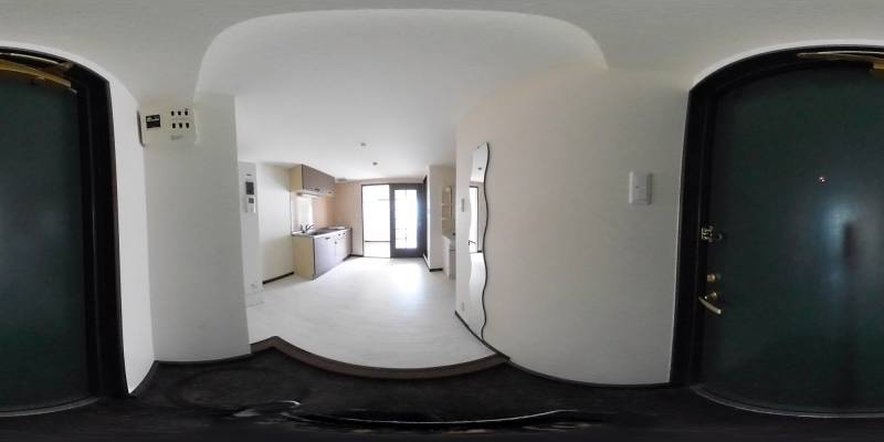 パノラマ画像玄関