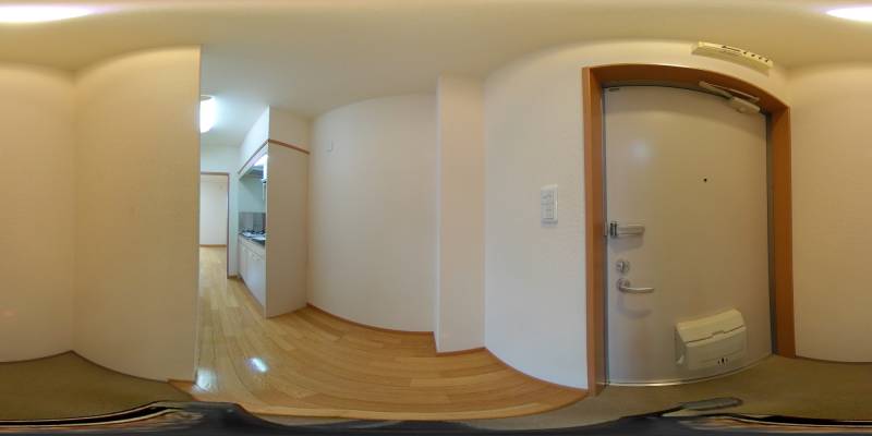 パノラマ画像玄関