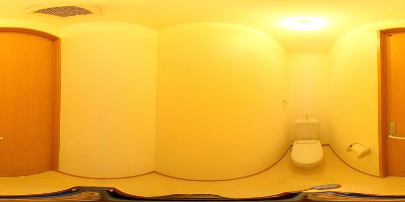 パノラマ画像トイレ