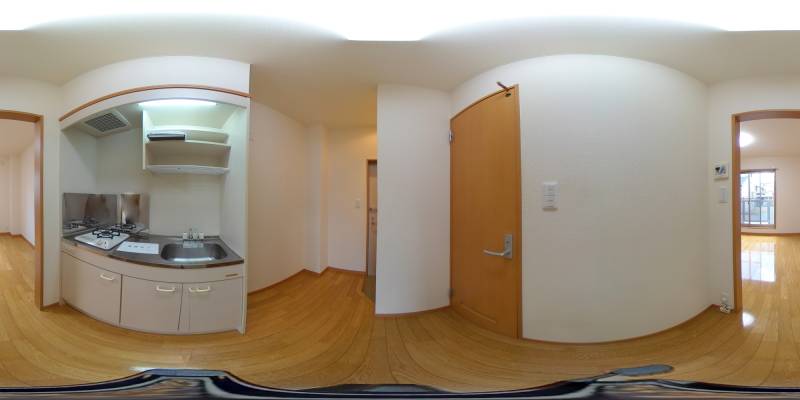 パノラマ画像キッチン