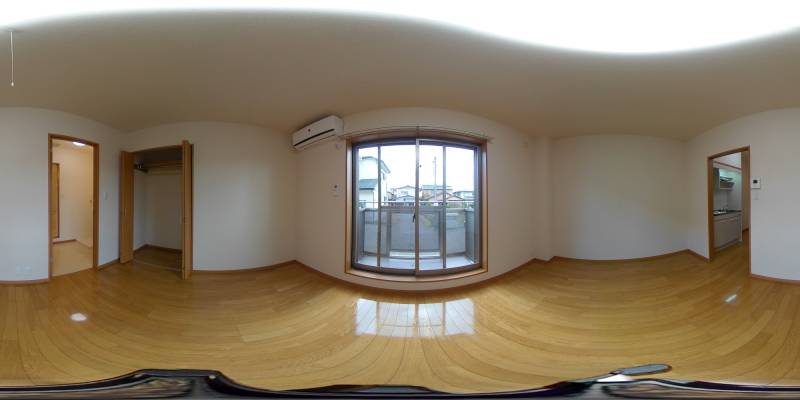 パノラマ画像洋室