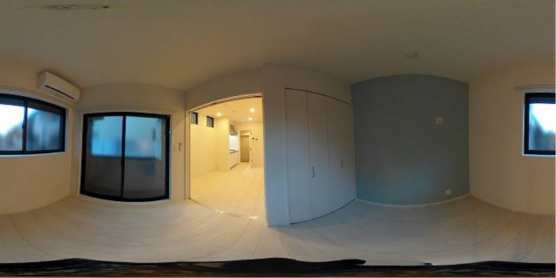 パノラマ画像洋室