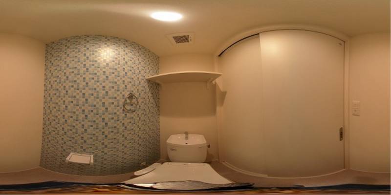 パノラマ画像トイレ