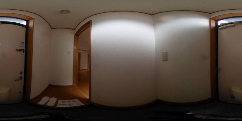 パノラマ画像玄関