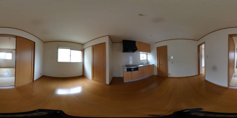 パノラマ画像リビング