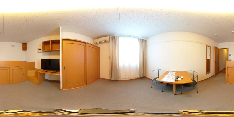 パノラマ画像洋室