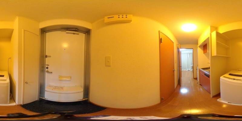 パノラマ画像玄関