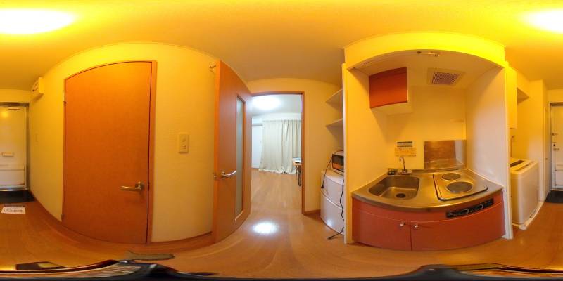 パノラマ画像キッチン