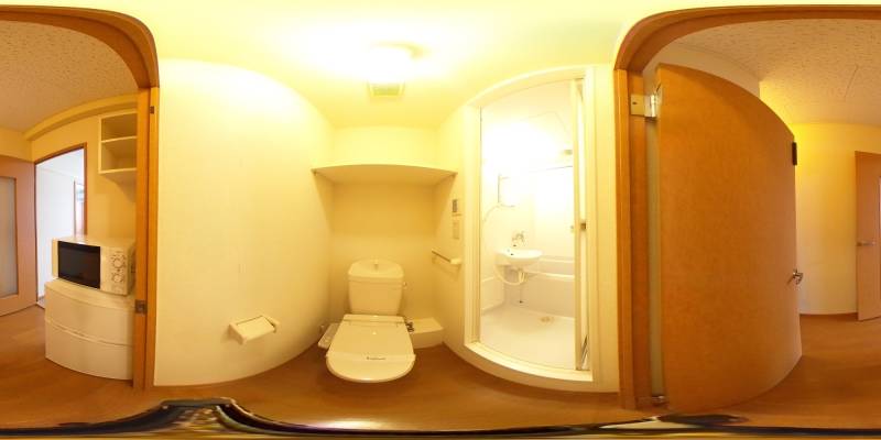 パノラマ画像トイレ