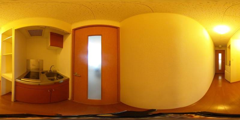 パノラマ画像キッチン