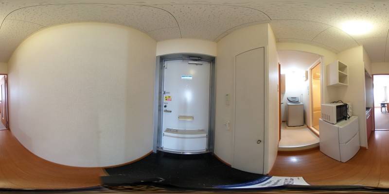 パノラマ画像玄関