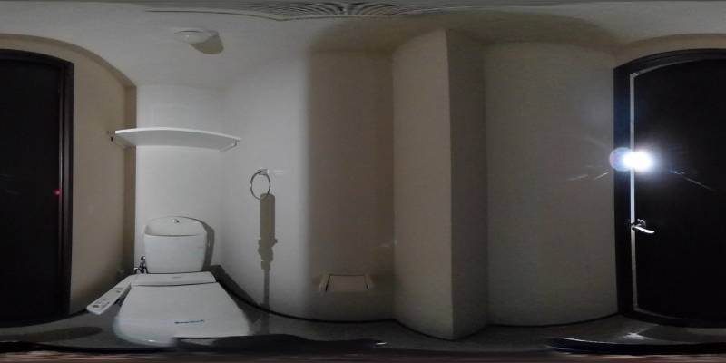 パノラマ画像トイレ