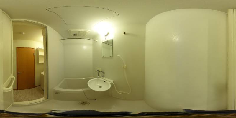 パノラマ画像洗面所