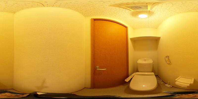 パノラマ画像トイレ