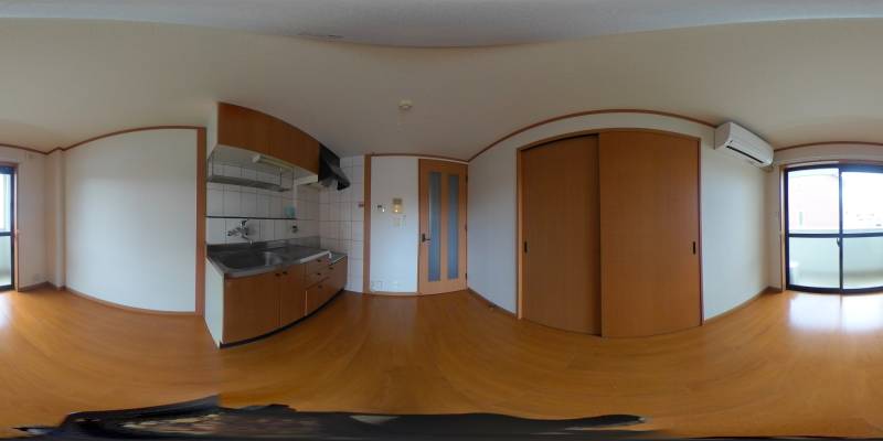 パノラマ画像リビング