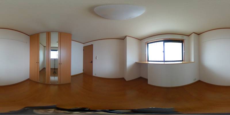 パノラマ画像洋室